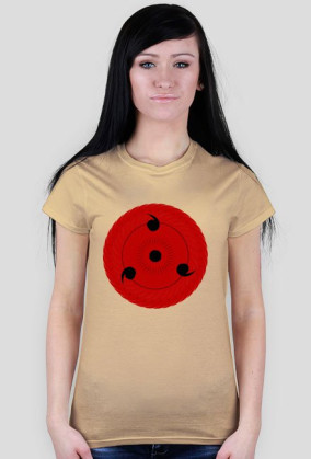 sharingan koszulka damska