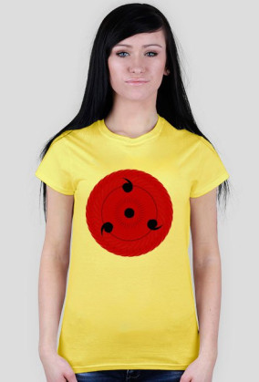 sharingan koszulka damska