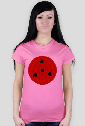 sharingan koszulka damska