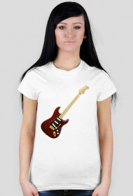 koszulka gitara damska