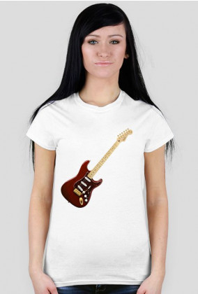 koszulka gitara damska