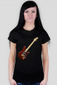 koszulka gitara damska