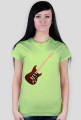 koszulka gitara damska