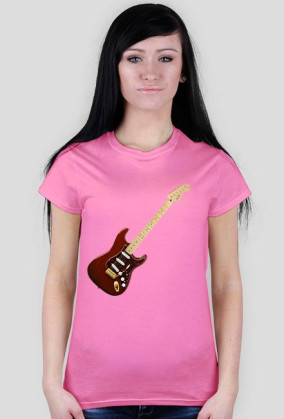 koszulka gitara damska
