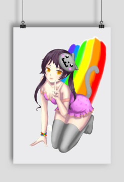 NyanCat plakat