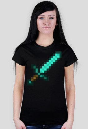 koszulka minecraft damska