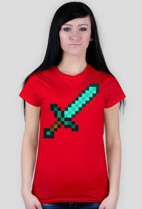 koszulka minecraft damska