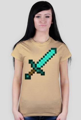koszulka minecraft damska