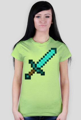 koszulka minecraft damska