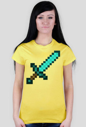 koszulka minecraft damska