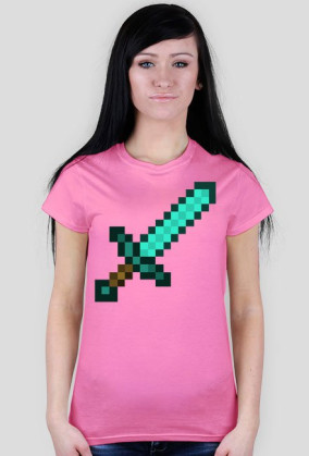 koszulka minecraft damska