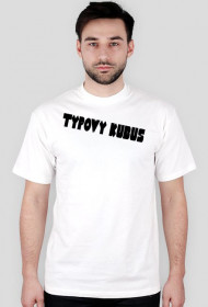 Typowy Kubus (napis, biała)