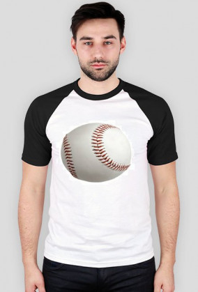Bluzka bejzbolowa-piłka bejzbolowa