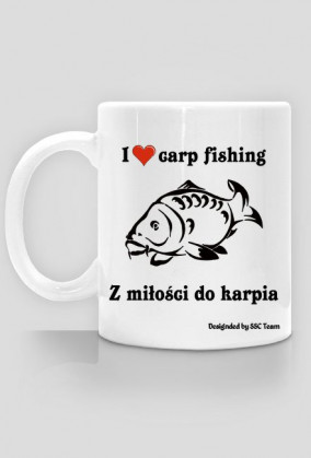 Kubek I love carp fishing