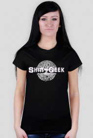 Shin-Geek Tshirt damski czarny