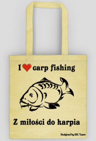 Torba zakupowa I love carp fishing