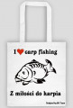 Torba zakupowa I love carp fishing