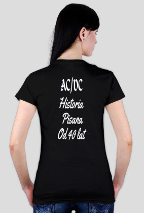 AC/DC - Koszulka damska