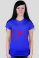 Koszulka Damska I love Moto