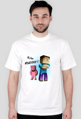 Koszulka Minecraft "Nadruk Steve"