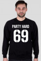 Bluza z napisem "Party Hard 69"