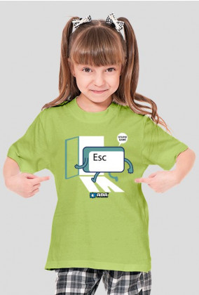 Koszulka dla dziewczynki - Esc. Pada