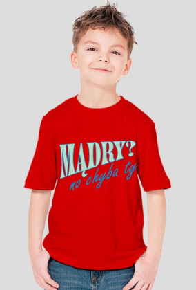 mądry? No chyba ty! - chłopiec