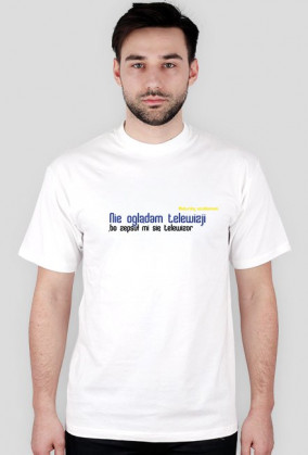 #Kulturalny establiszment - model "telewizja" - T-shirt