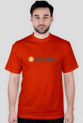 Bitcoin z napisem