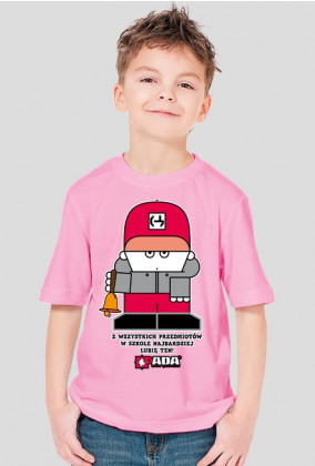 Koszulka dla chłopca - Dzwonek. Pada