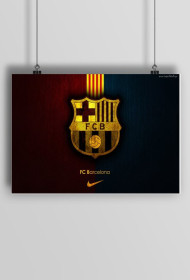 Plakat fc barcelona