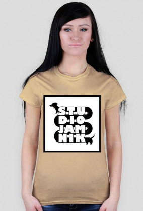 Damska koszulka z LOGO STUDIO JAMNIK