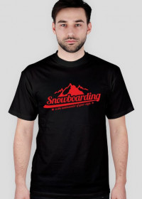 Koszulka męska - SNOWBOARDING