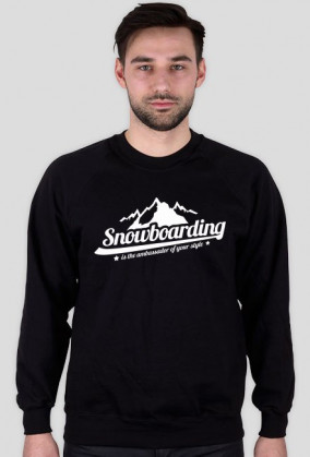 Bluza męska - SNOWBOARDING