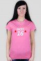 Damski t-shirt Hot 16/ gorąca szestanos-latka