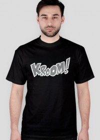 Męski t-shirt z ciekawym napisem "KROOM!"