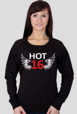 Damski t-shirt Hot 16/ gorąca szestano-latka