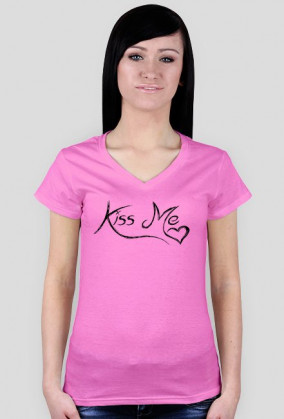 Damska bluzka Kiss me/ Całuj mnie