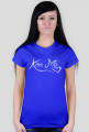 Damski t-shirt Kiss me/ całuj mnie