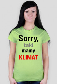 Koszulka: Klimat;)