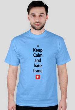 Nienawidzę franka szwajcarskiego - T-SHIRT