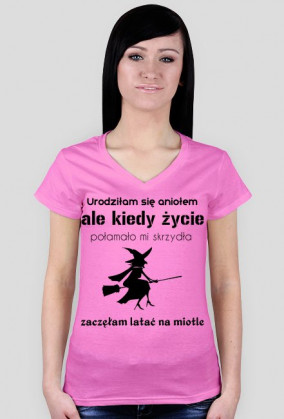 Urodziłam się aniołem, ale kiedy życie połamało mi skrzydła...