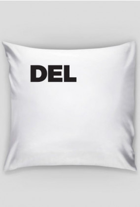 CTRL + ALT + DEL - poduszka DEL - - chcetomiec.cupsell.pl - śmieszne koszulki i gadżety dla informatków
