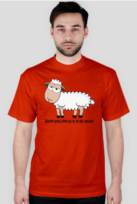 Owca pesymista - koszulka