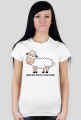 Owca pesymista - koszulka damska