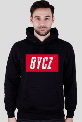 BLUZA Z KAPTUREM (KANGURKA) BYCZ