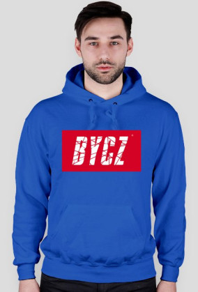 BLUZA Z KAPTUREM (KANGURKA) BYCZ