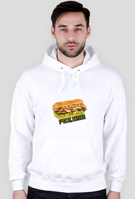 Bluza biała - seria F*CK IT