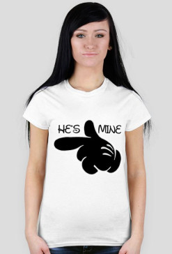 He's mine ! - white