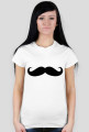 Mustache - white woman